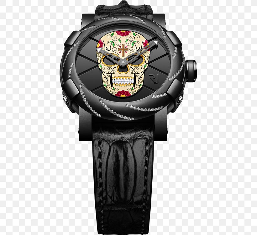 RJ-Romain Jerome Watch Death Baselworld Day Of The Dead, PNG, 439x750px, Rjromain Jerome, Baselworld, Brand, Clock, Clothing Accessories Download Free