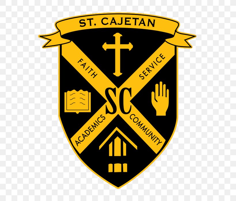 St. Cajetan School Saint Symbol Academy Of St Benedict, PNG, 600x700px, School, Academy Of St Benedict, Area, Badge, Brand Download Free