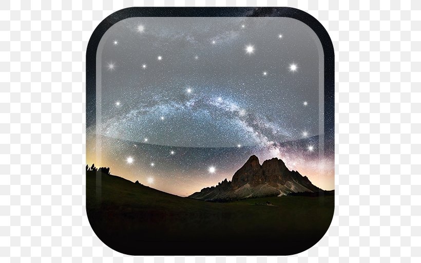 AppTrailers LG G Flex Night Sky Desktop Wallpaper, PNG, 512x512px, Apptrailers, Android, Astronomical Object, Atmosphere, Home Screen Download Free