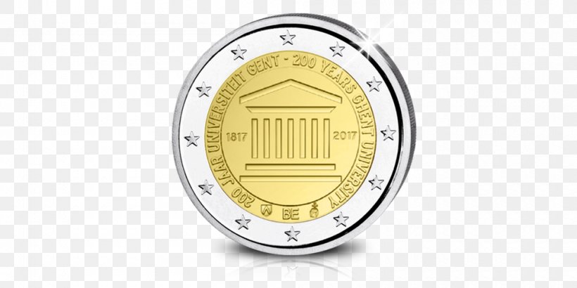 Currency 2 Euro Commemorative Coins 2 Euro Commemorative Coins, PNG, 1000x500px, 2 Euro Coin, 2 Euro Commemorative Coins, Currency, Belgium, Brand Download Free
