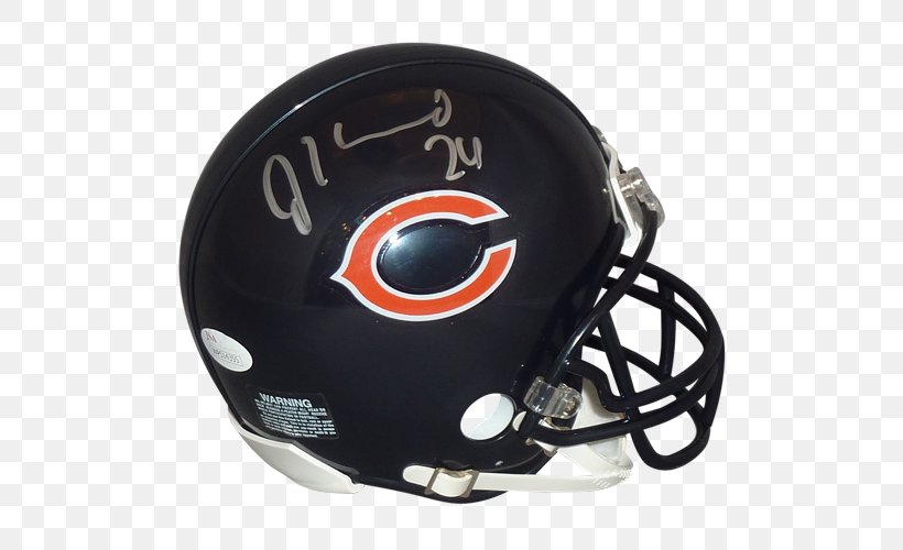 Motorcycle Helmets American Football Protective Gear Chicago Bears Protective Gear In Sports, PNG, 500x500px, Motorcycle Helmets, American Football, American Football Helmets, American Football Protective Gear, Autograph Download Free