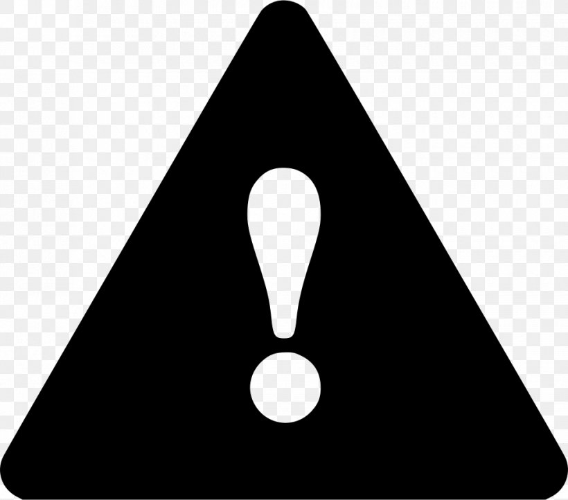 Triangle The Escapologist Warning Sign, PNG, 980x864px, Triangle, Black And White, Information, Sign, Symbol Download Free