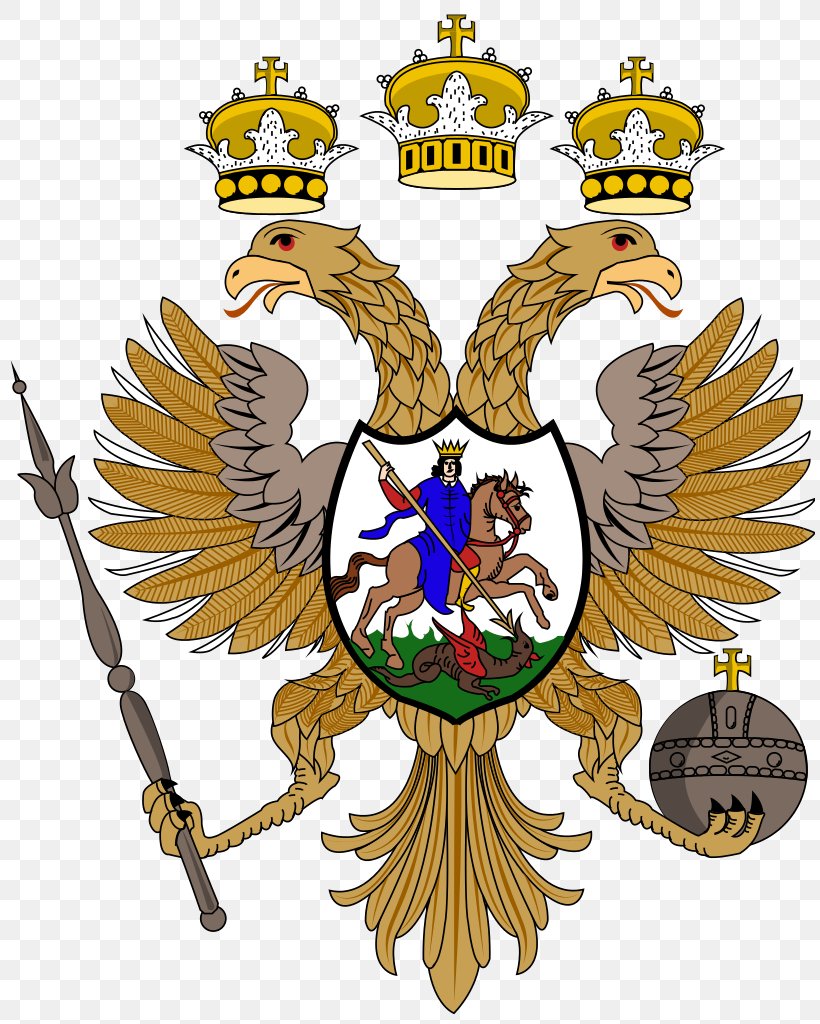 Tsardom Of Russia Russian Empire Coat Of Arms Of Russia Russian Revolution, PNG, 810x1024px, Tsardom Of Russia, Badge, Beak, Bird, Coat Of Arms Download Free