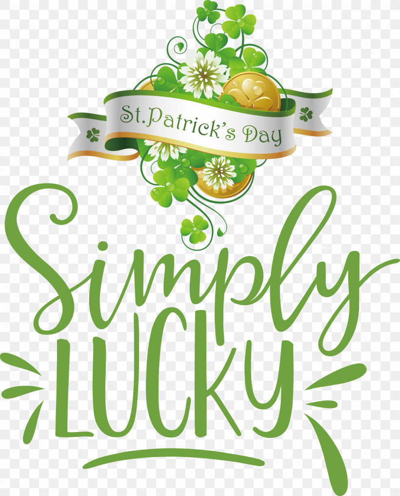 Shamrock Simply Lucky Saint Patricks Day, PNG, 2421x3000px, Shamrock, Biology, Fruit, Leaf, Logo Download Free