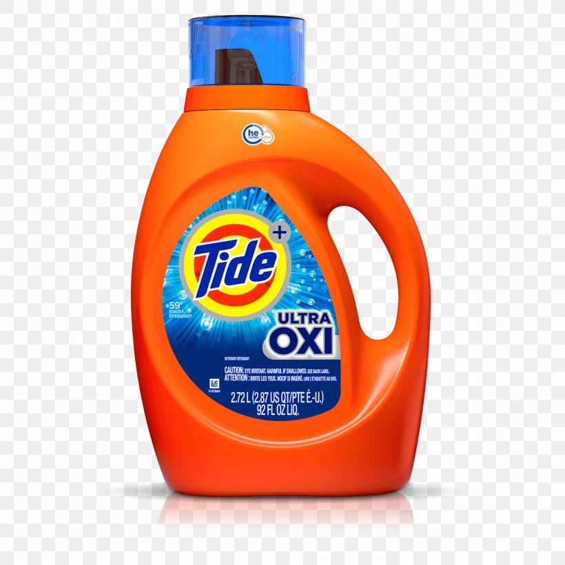 Tide HE Liquid Laundry Detergent Tide HE Turbo Clean Liquid Laundry Detergent Liquid Tide Laundry Detergent, PNG, 1200x1200px, Tide, Cleaning, Detergent, Laundry, Laundry Detergent Download Free