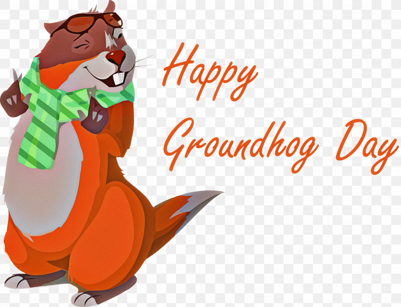 Groundhog Day Happy Groundhog Day Groundhog, PNG, 3000x2299px, Groundhog Day, Cartoon, Groundhog, Happy Groundhog Day, Red Fox Download Free