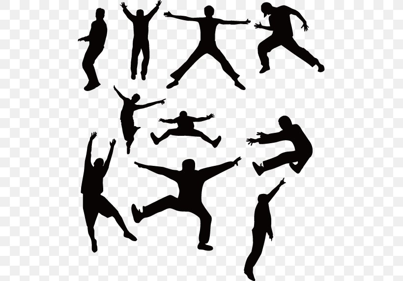 Street Dance Silhouette Hip-hop Dance, PNG, 503x571px, Street Dance, Arm, Art, Black And White, Breakdancing Download Free
