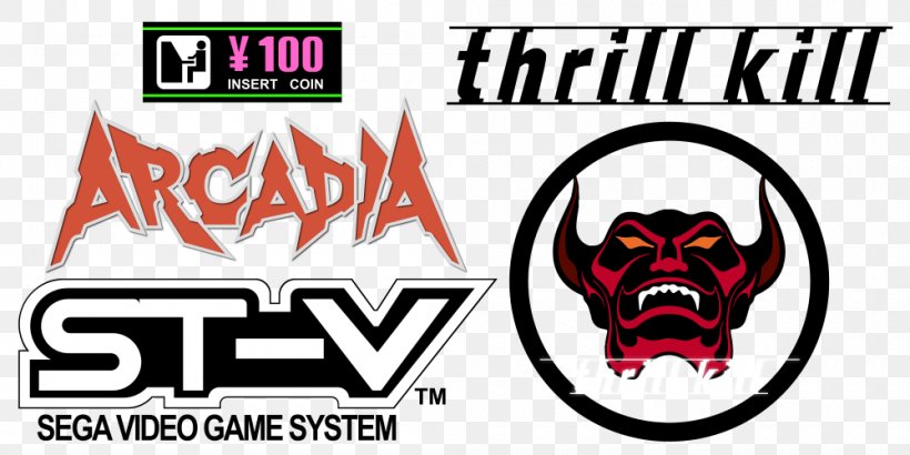 Vector Graphics Logo Thrill Kill Digital Art Font, PNG, 1000x500px, Logo, Amusement Arcade, Brand, Digital Art, Fictional Character Download Free