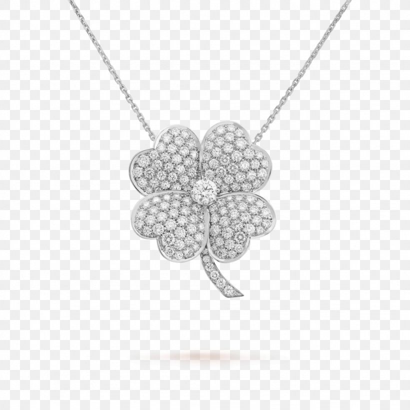 Charms & Pendants Van Cleef & Arpels Necklace Jewellery Gold, PNG, 1024x1024px, Charms Pendants, Black And White, Body Jewellery, Body Jewelry, Chain Download Free