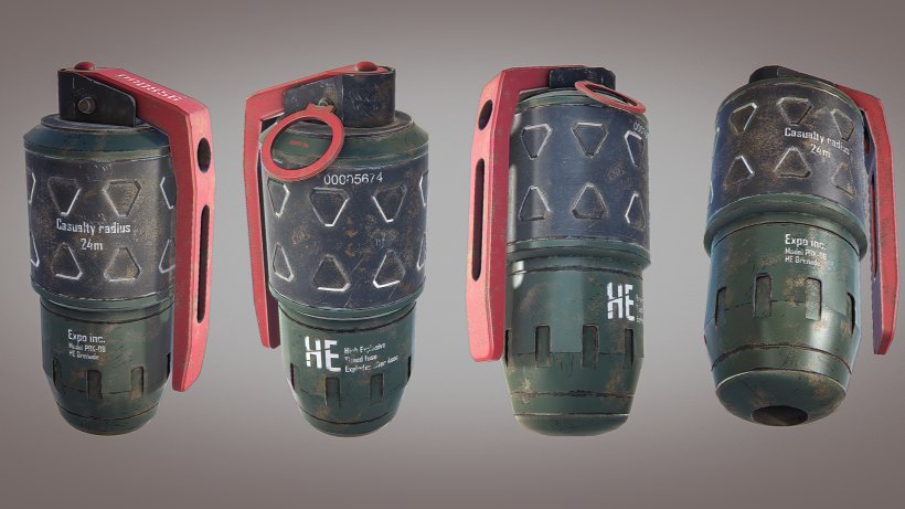 Grenade Science Fiction Editing, PNG, 1920x1080px, Grenade, Editing, Personal Protective Equipment, Plastic, Quixel Ab Download Free