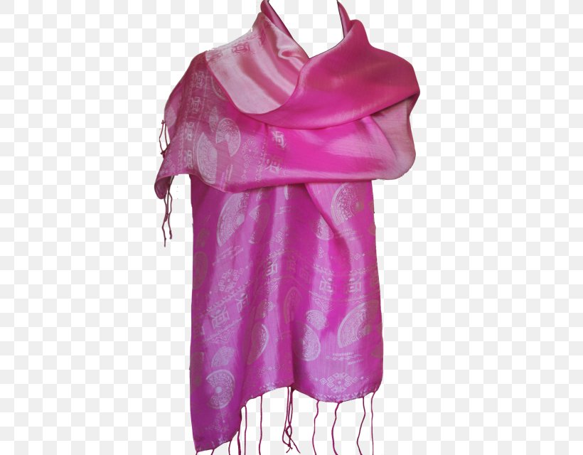 Silk Pink M Neck Stole, PNG, 453x640px, Silk, Magenta, Neck, Pink, Pink M Download Free