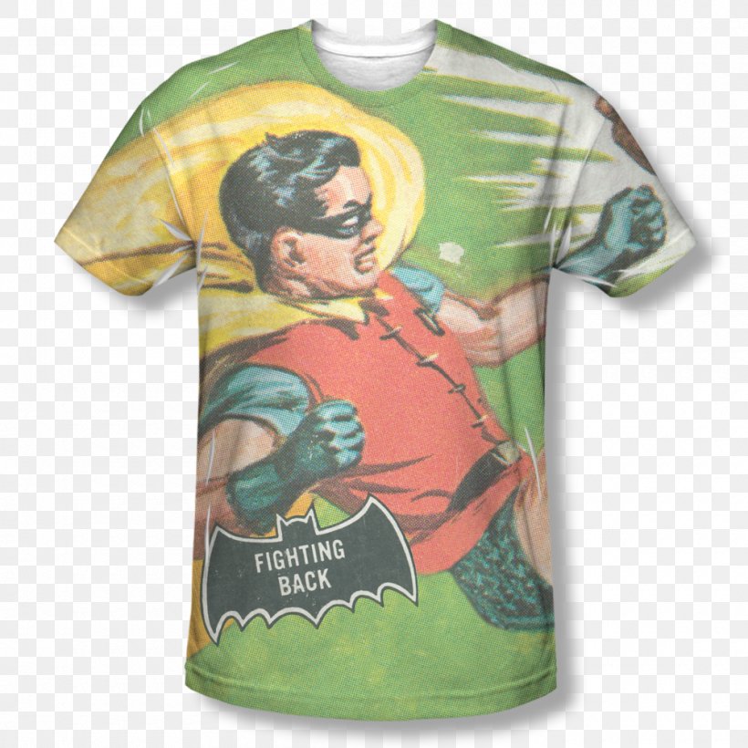 T-shirt Sleeve Batman Cotton Printing, PNG, 1000x1000px, Tshirt, Batman, Brand, Clothing, Comics Download Free