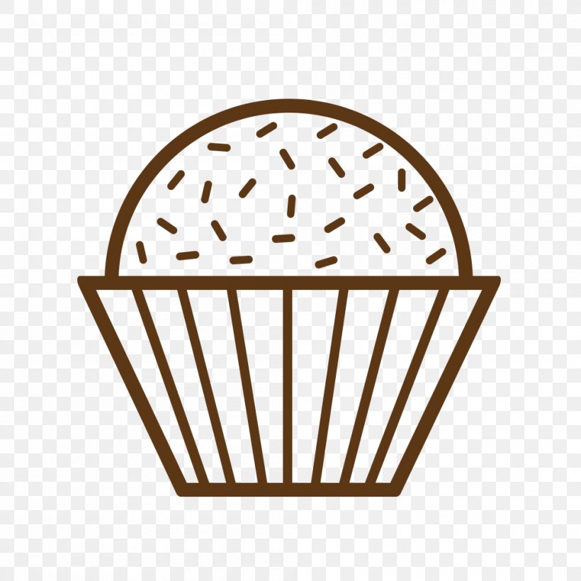 Brigadeiro Cupcake Chocolate Truffle Recipe, PNG, 1000x1000px, Brigadeiro, Area, Basket, Cake, Chocolate Download Free