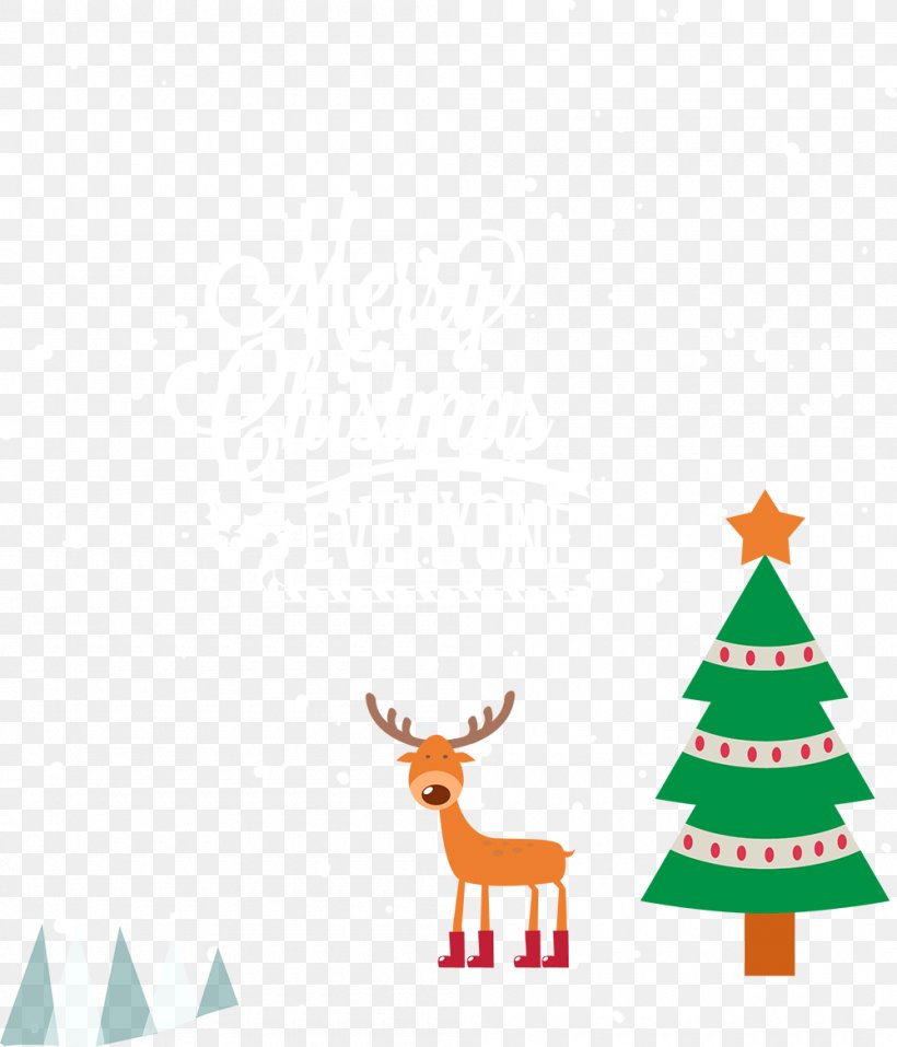Deer Christmas Tree, PNG, 1000x1168px, Deer, Antler, Area, Border, Christmas Download Free