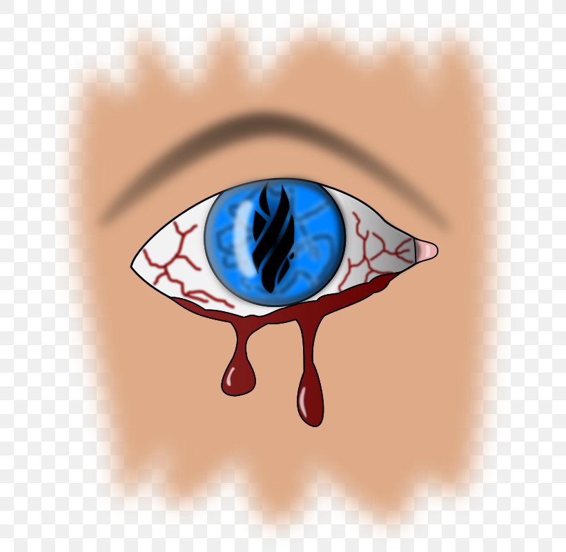 Eye Bleeding Drawing Blood Clip Art, PNG, 682x800px, Watercolor, Cartoon, Flower, Frame, Heart Download Free