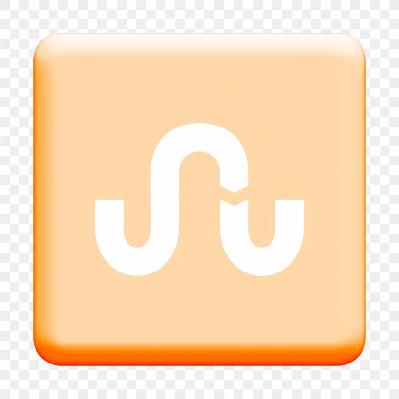 Stumble Upon Icon Icon, PNG, 1180x1180px, Text, Material Property, Number, Orange, Rectangle Download Free