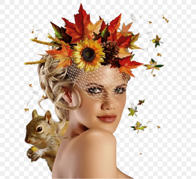 Woman Autumn Female Clip Art, PNG, 640x753px, Woman, Autumn, Blog, Crown, Cut Flowers Download Free
