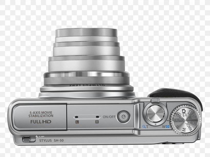 Camera Lens Olympus Stylus SH-50 IHS Digital Camera With 24x Optical Zoom And Olympus Stylus SH-60 Olympus Stylus SH-50, PNG, 3000x2250px, 16 Mp, Camera Lens, Camera, Cameras Optics, Digital Camera Download Free