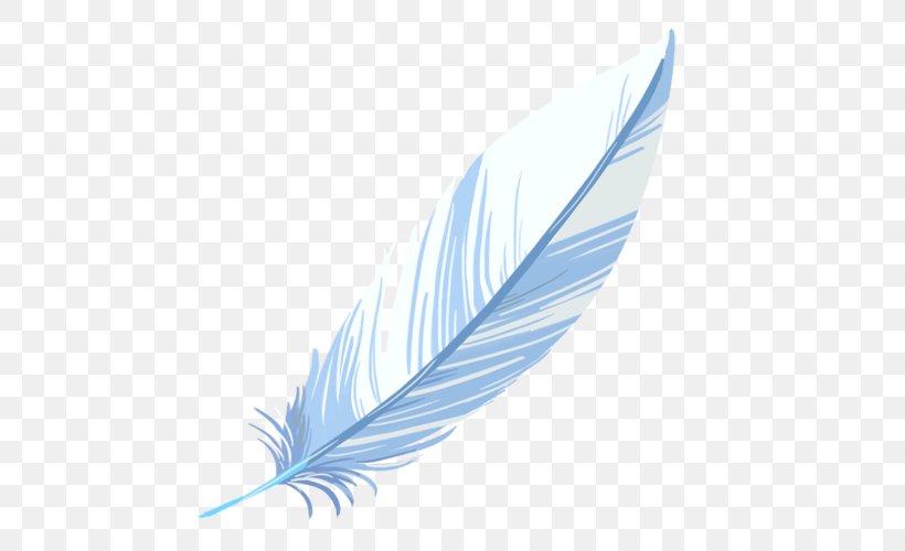 Feather Line Microsoft Azure, PNG, 500x500px, Feather, Bird, Microsoft Azure, Quill, Wing Download Free