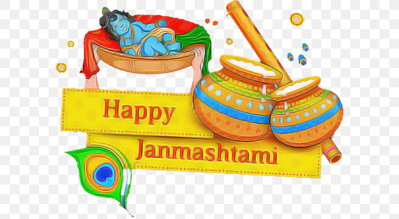 Krishna Janmashtami, PNG, 593x451px, Krishna Janmashtami, Birthday, Dahi Handi, Enthusiasm, Happiness Download Free