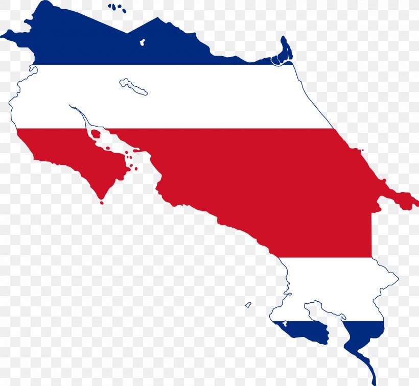 Flag Of Costa Rica Vector Map, PNG, 2000x1844px, Costa Rica, Area, Flag, Flag Of Costa Rica, Map Download Free