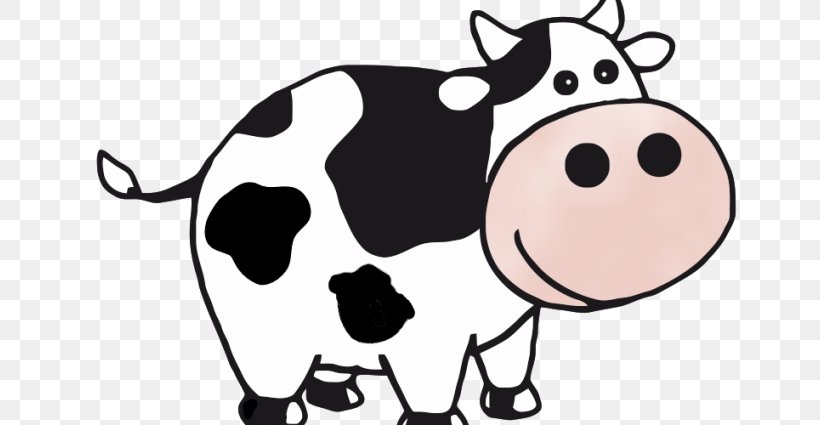 Beef Cattle Holstein Friesian Cattle Clip Art Dairy Cattle Calf, PNG, 680x425px, Beef Cattle, Artwork, Black And White, Calf, Carnivoran Download Free