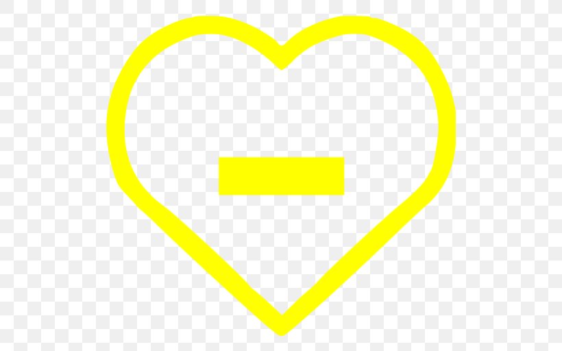 Clip Art Line Angle, PNG, 512x512px, Yellow, Area, Heart, Text Download Free