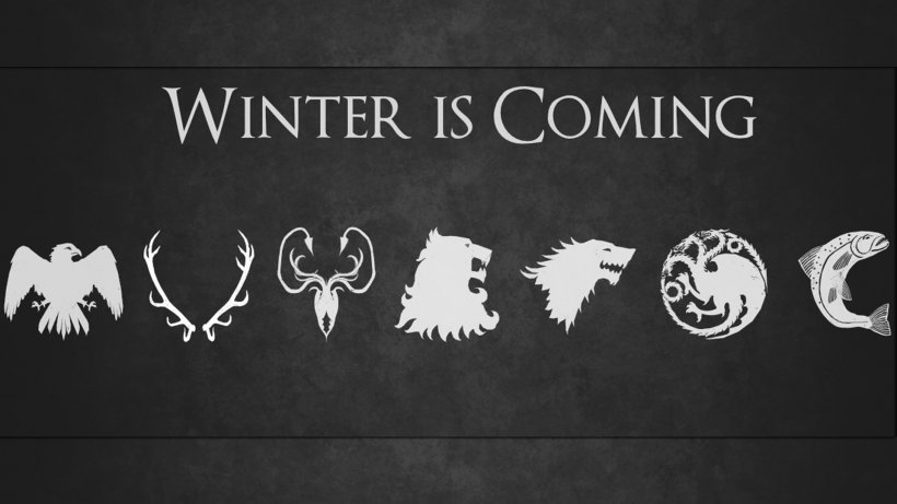 Desktop Wallpaper Winter Is Coming 4K Resolution High-definition Television Wallpaper, PNG, 1920x1080px, 4k Resolution, 8k Resolution, Winter Is Coming, Black, Black And White Download Free