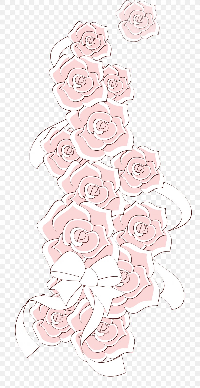 Flower Garden Roses Floral Design Rosaceae, PNG, 3241x6281px, Flower, Art, Artwork, Cut Flowers, Drawing Download Free