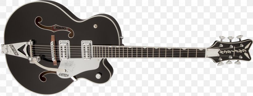 Gretsch White Falcon Electric Guitar Bigsby Vibrato Tailpiece, PNG, 2400x911px, Gretsch, Acoustic Electric Guitar, Acoustic Guitar, Archtop Guitar, Bass Guitar Download Free