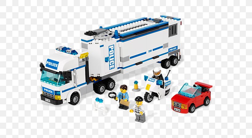lego city police bus
