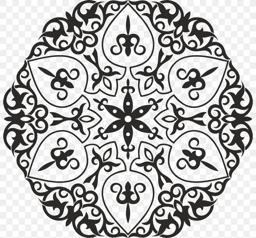 Arabic Ornament Vector Graphics Royalty-free Illustration Stock Photography, PNG, 800x763px, Arabic Ornament, Area, Art, Black And White, Flower Download Free