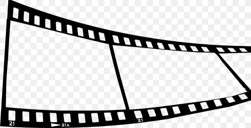 Clip Art Filmstrip Vector Graphics Image, PNG, 1000x509px, Film, Area, Black, Black And White, Cinema Download Free