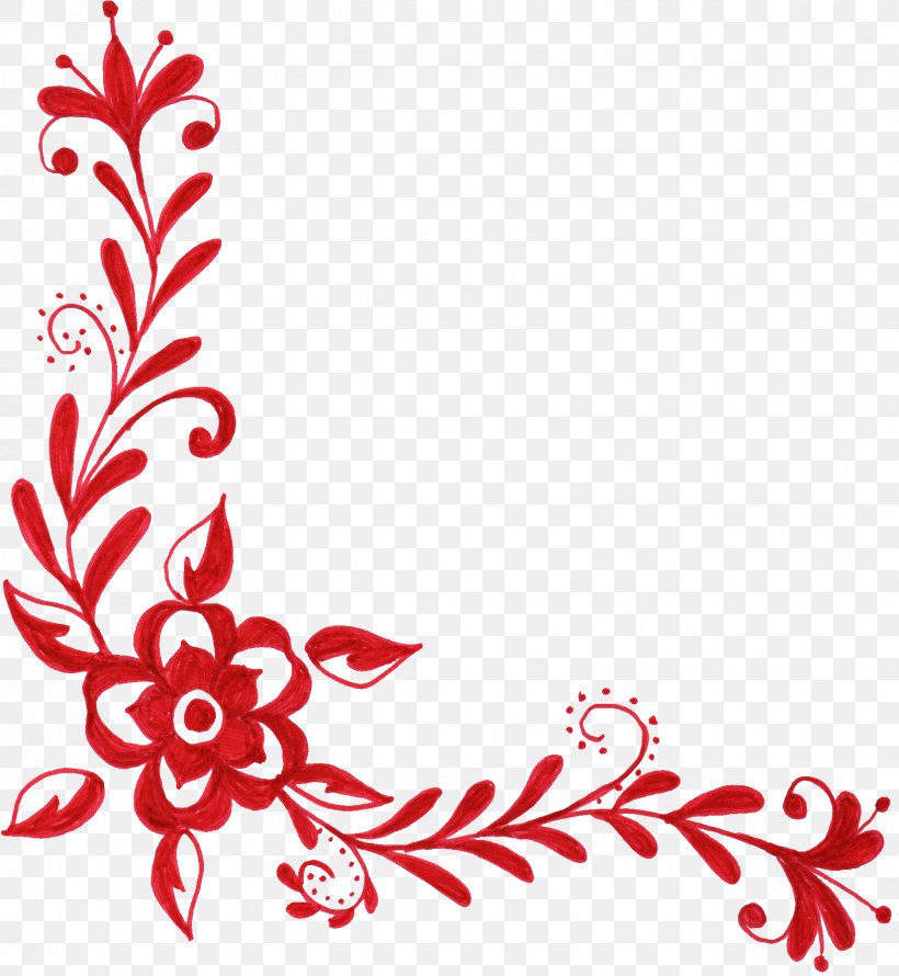 Flower Red Ornament Clip Art, PNG, 1631x1771px, Flower, Black And White, Branch, Christmas, Christmas Decoration Download Free