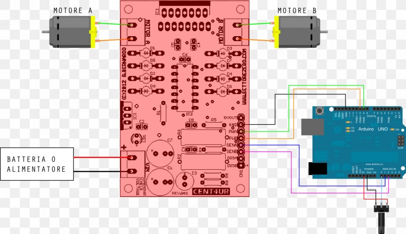 Microcontroller Arduino Electronics Pulse-width Modulation Stepper Motor, PNG, 1545x893px, Microcontroller, Arduino, Area, Brush, Circuit Component Download Free