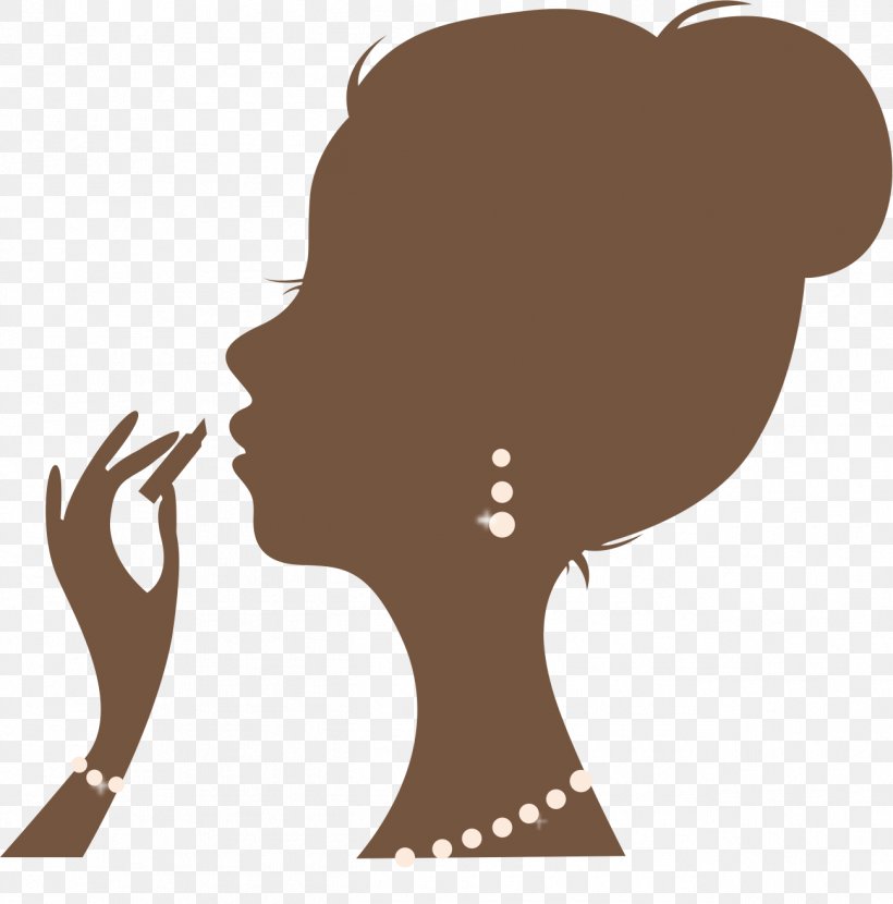 Silhouette Female Woman Cosmetics, PNG, 1298x1315px, Silhouette, Cosmetics, Female, Head, Human Behavior Download Free