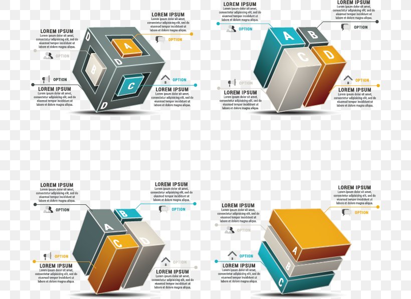 Infographic Diagram Geometry, PNG, 696x597px, Infographic, Brand, Chart, Cube, Data Download Free