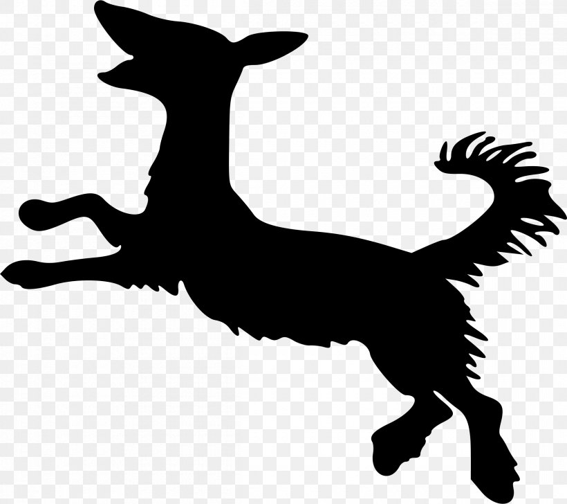 Dachshund Silhouette Clip Art, PNG, 2400x2132px, Dachshund, Black And White, Camel Like Mammal, Carnivoran, Cat Like Mammal Download Free