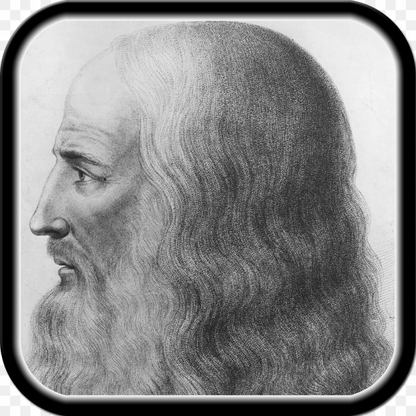 Head Of A Woman St. John The Baptist The Last Supper Italian Renaissance Drawing, PNG, 1024x1024px, Head Of A Woman, Art, Artwork, Beard, Black And White Download Free