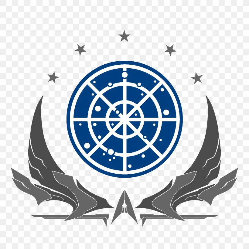 United Federation Of Planets Logo Star Trek Starfleet, PNG, 2000x2000px, United Federation Of Planets, Black And White, Brand, Concept, Emblem Download Free