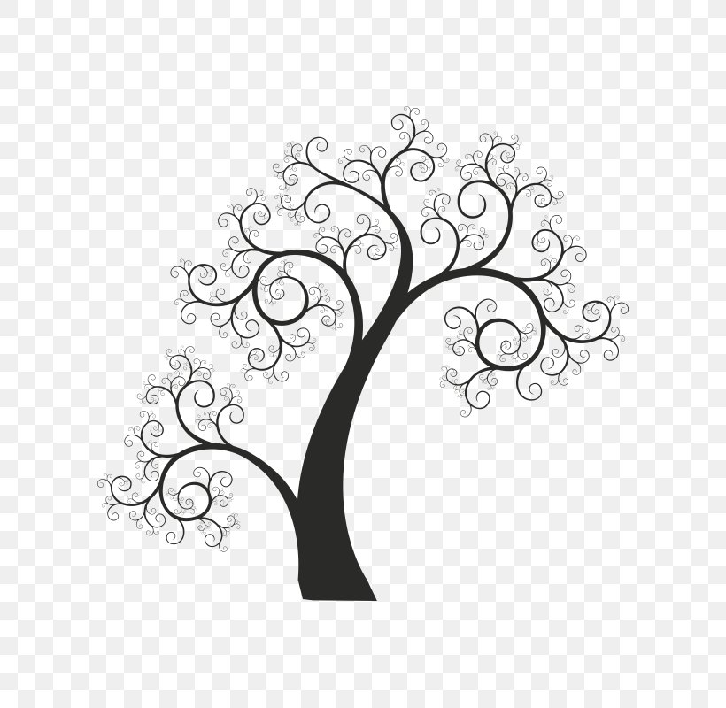 Wall Decal Tree Sticker, PNG, 800x800px, Wall Decal, Advertising, Art, Black And White, Branch Download Free