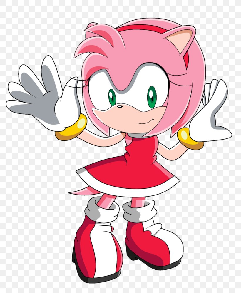 Amy Rose Mario & Sonic At The Olympic Games Sonic The Hedgehog Tails Mario & Sonic At The Rio 2016 Olympic Games, PNG, 801x997px, Watercolor, Cartoon, Flower, Frame, Heart Download Free