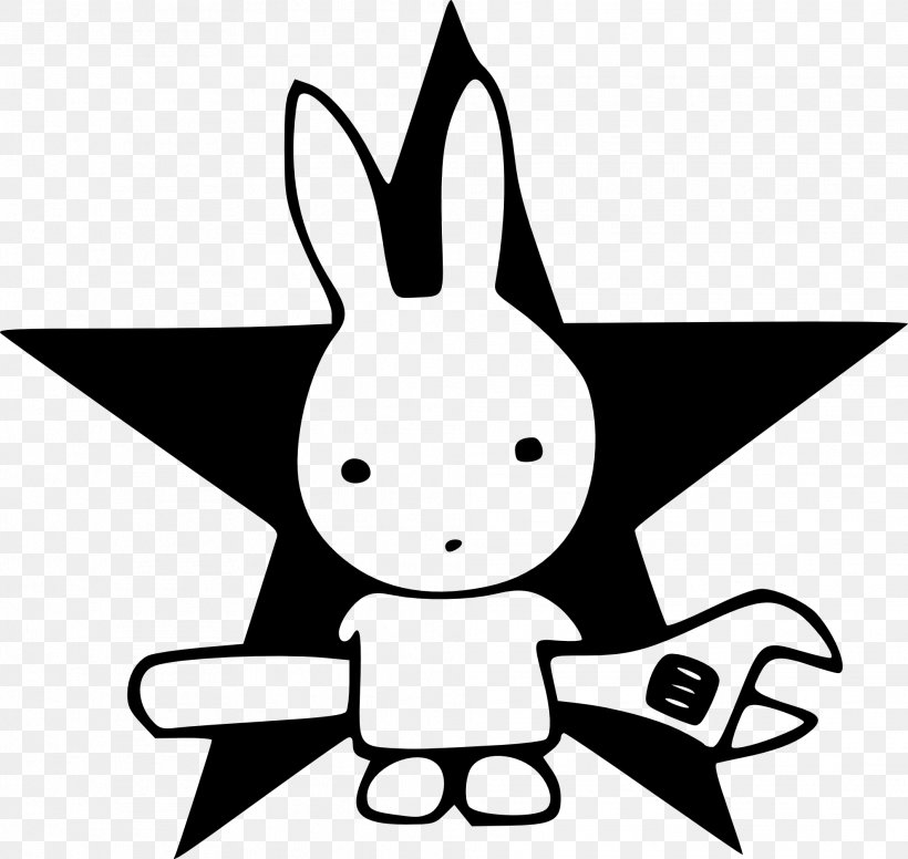 Easter Bunny Rabbit Clip Art, PNG, 1979x1875px, Easter Bunny, Artwork, Bite Back, Black And White, Direct Action Download Free