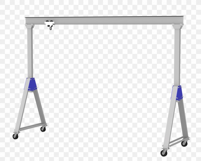 Gantry Crane Overhead Crane Aluminium Hoist, PNG, 1200x960px, Gantry Crane, Aluminium, Aluminium Alloy, Blue, Bridge Download Free