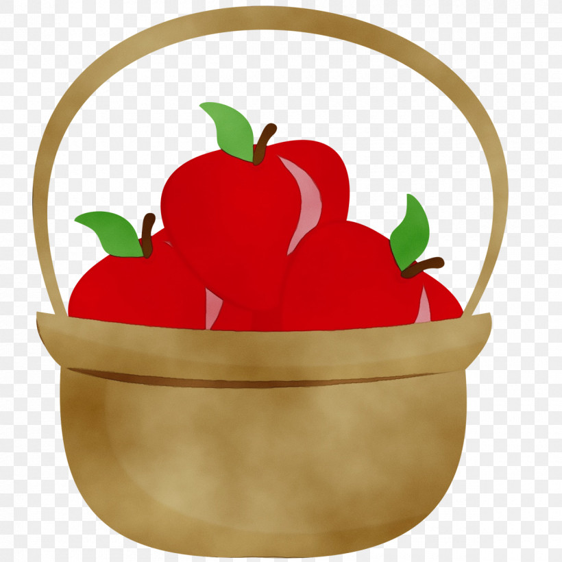 Natural Food Chili Pepper Bell Pepper Peppers Flowerpot, PNG, 1200x1200px, Watercolor, Apple, Bell Pepper, Chili Pepper, Flowerpot Download Free