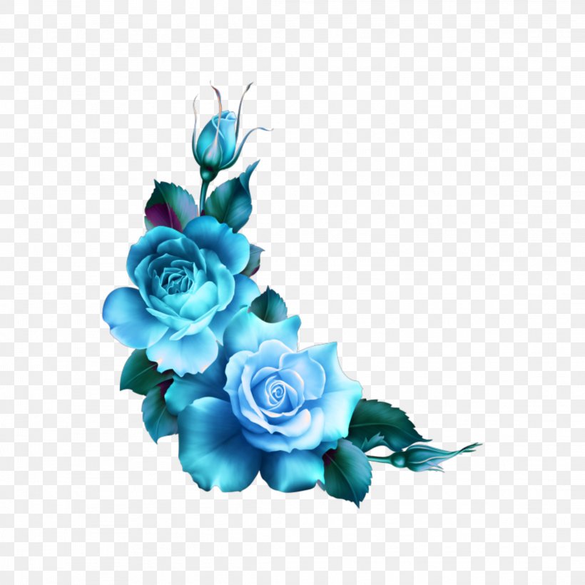 Bouquet Of Flowers Drawing, PNG, 2289x2289px, Rose, Aqua, Artificial Flower, Blue, Blue Rose Download Free