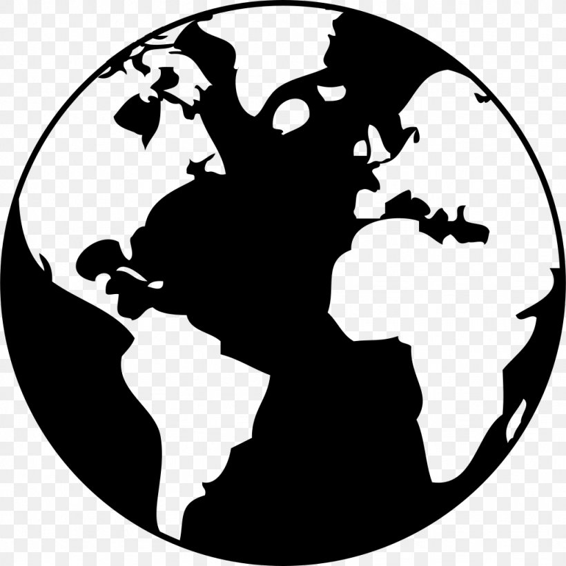 Earth Drawing Black And White Clip Art, PNG, 1024x1024px, Earth, Art, Black And White, Cartoon, Drawing Download Free