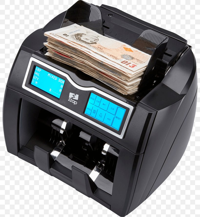 ZZap NC50 Banknote Counter 1500notes/min Coin & Banknote Counters Money, PNG, 800x891px, Banknote Counter, Banknote, Cash, Coin Banknote Counters, Denomination Download Free