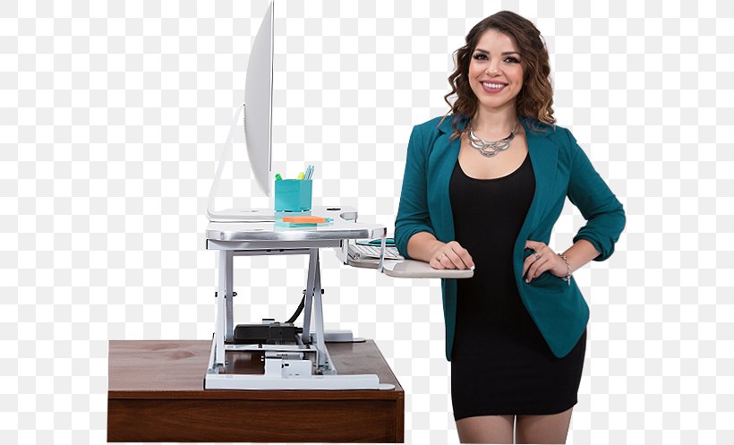 Table Standing Desk Sit-stand Desk Computer Desk, PNG, 582x497px, Table, Computer, Computer Desk, Desk, Furniture Download Free