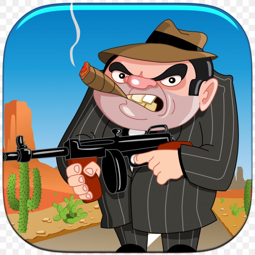 Gangster Angry Vegas Crime, PNG, 1024x1024px, Gangster, Cartoon, Crime, Drawing, Fictional Character Download Free